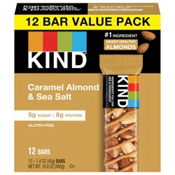 KIND Caramel Almond & Sea Salt Nut Bars