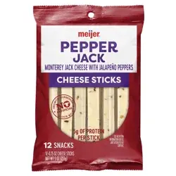 Meijer Pepper Jack Cheese Sticks