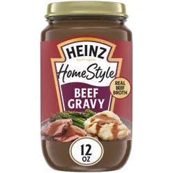 Heinz HomeStyle Beef Gravy, 12 oz Jar