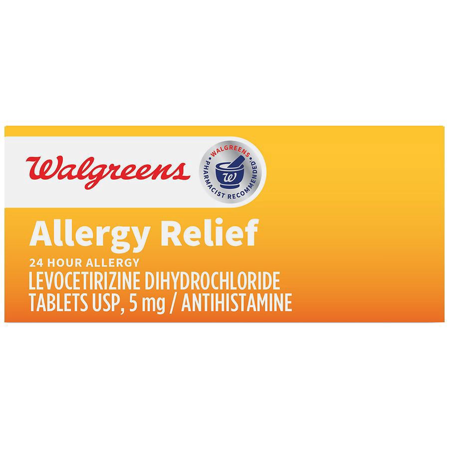 slide 2 of 5, Walgreens Levocetirizine Tablets, 35 ct