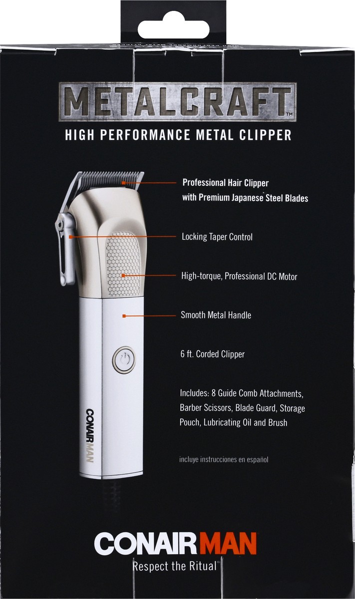 slide 6 of 9, ConairMan Metalcraft High Performance Metal Clipper 1 ea, 1 ct