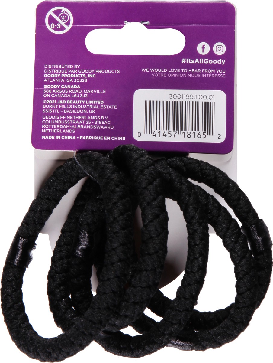 slide 5 of 9, Goody Volume Boost Elastics For Fine Hair 5 ea, 5 ct