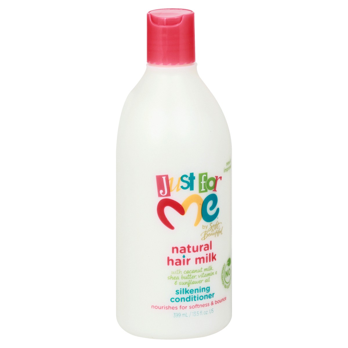 slide 5 of 11, Just for Me! Silkening Natural Hair Milk Conditioner 13.5 oz, 13.5 oz