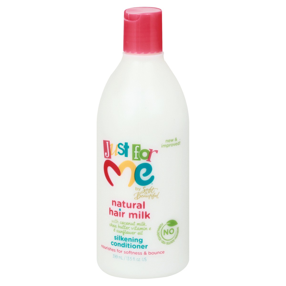 slide 6 of 11, Just for Me! Silkening Natural Hair Milk Conditioner 13.5 oz, 13.5 oz