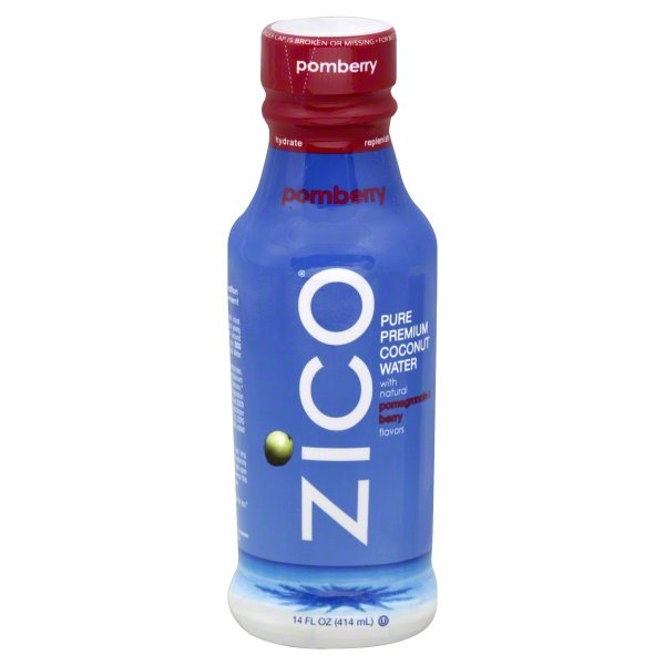 slide 1 of 1, Zico Coconut Water with Pomegranate, 1 ct