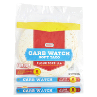 slide 3 of 29, Meijer Carb Watch Flour Soft Taco Tortillas, 8 ct