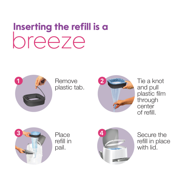 slide 6 of 13, Litter Genie Jumbo Refill Pack, 1 ct