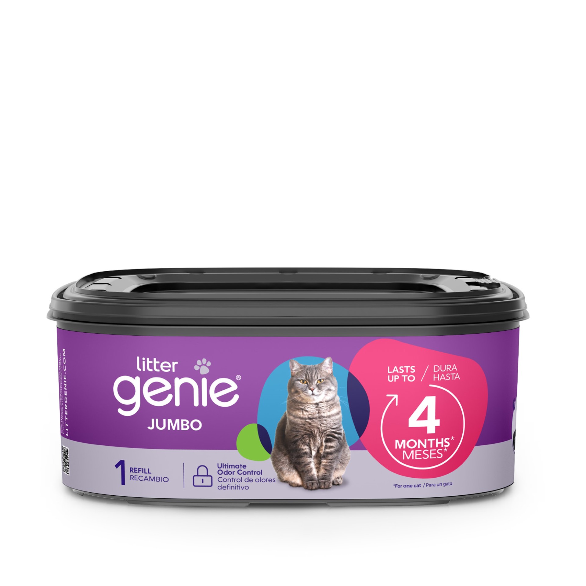 slide 1 of 13, Litter Genie Jumbo Refill Pack, 1 ct