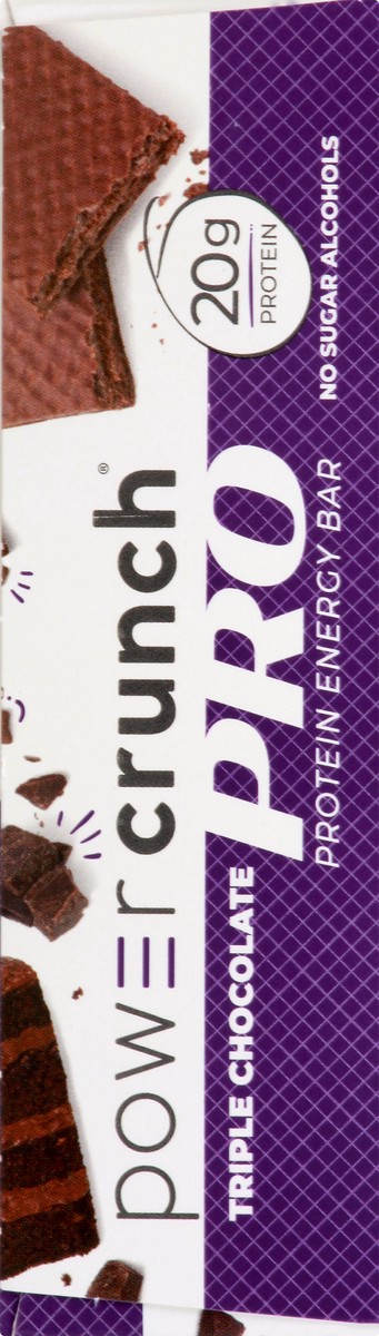 slide 7 of 13, Power Crunch Pro Triple Chocolate Protein Energy Bar 4 ea, 4 ct