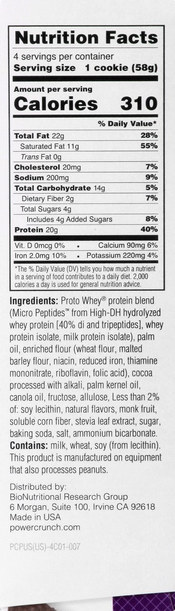 slide 3 of 13, Power Crunch Pro Triple Chocolate Protein Energy Bar 4 ea, 4 ct