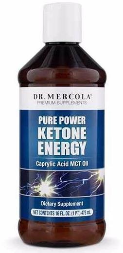 slide 1 of 1, Dr. Mercola Dr Mercola Pure Power Ketone Energy, 16 oz