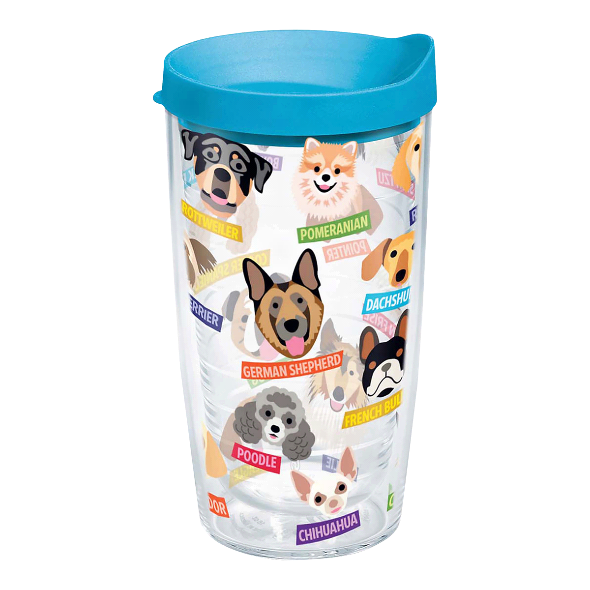 slide 1 of 5, Tervis Flat Art Dog Breed Tumbler with Travel Lid, 16 oz