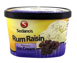 Sedano's Premium Ice Cream Rum Raisin