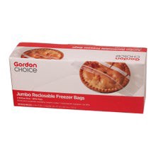 slide 1 of 1, GFS Jumbo Reclosable Freezer Bags, 100 ct
