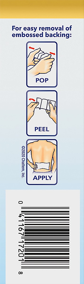 slide 5 of 7, Icy Hot With Lidocaine Patch, 5 ct