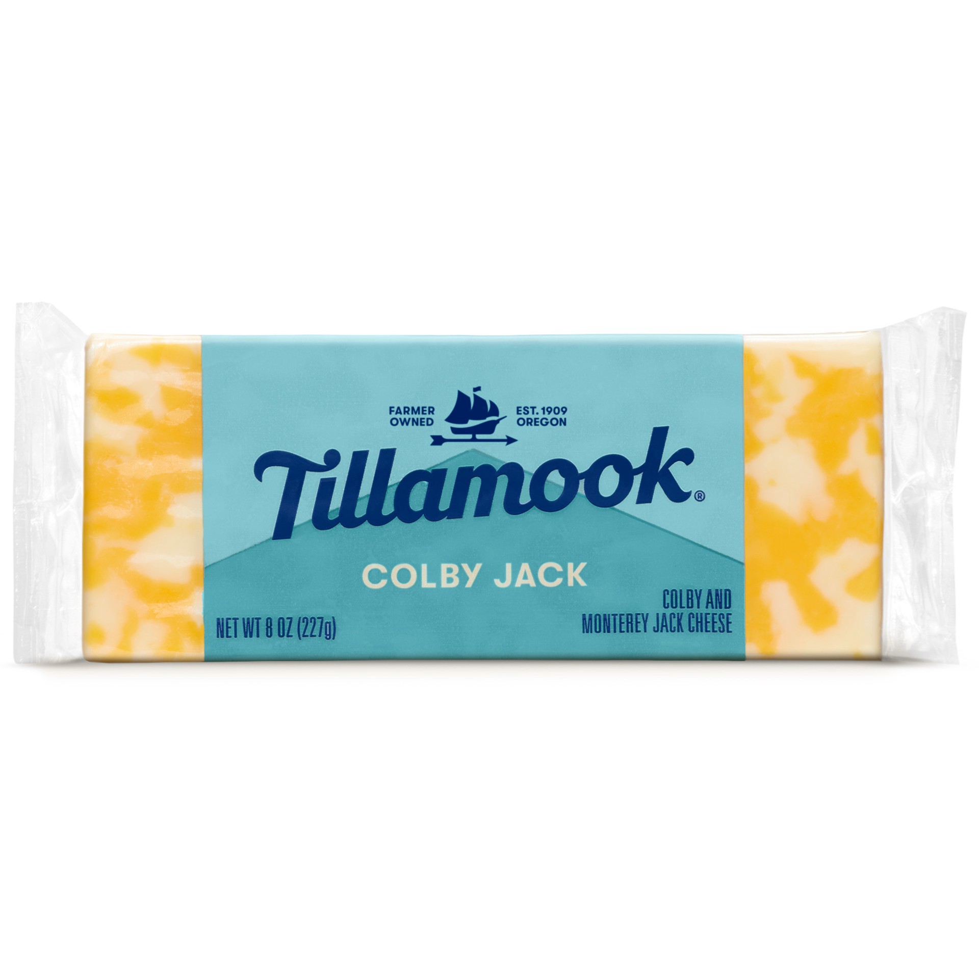 slide 1 of 6, Tillamook Colby Jack Cheese Block, 8 oz, 8 oz