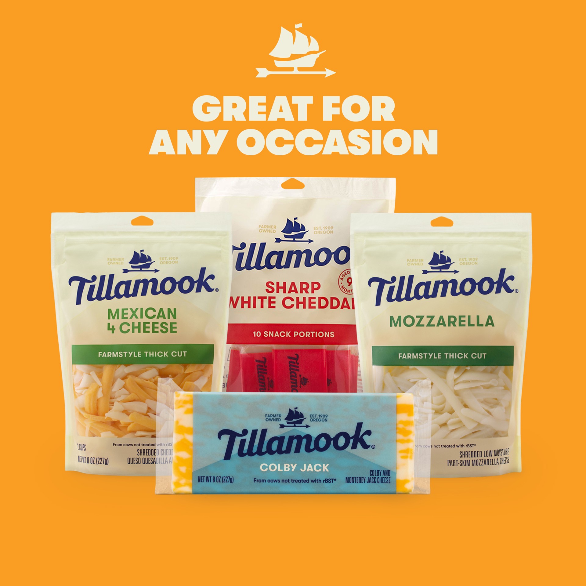 slide 5 of 6, Tillamook Colby Jack Cheese Block, 8oz, 227 g