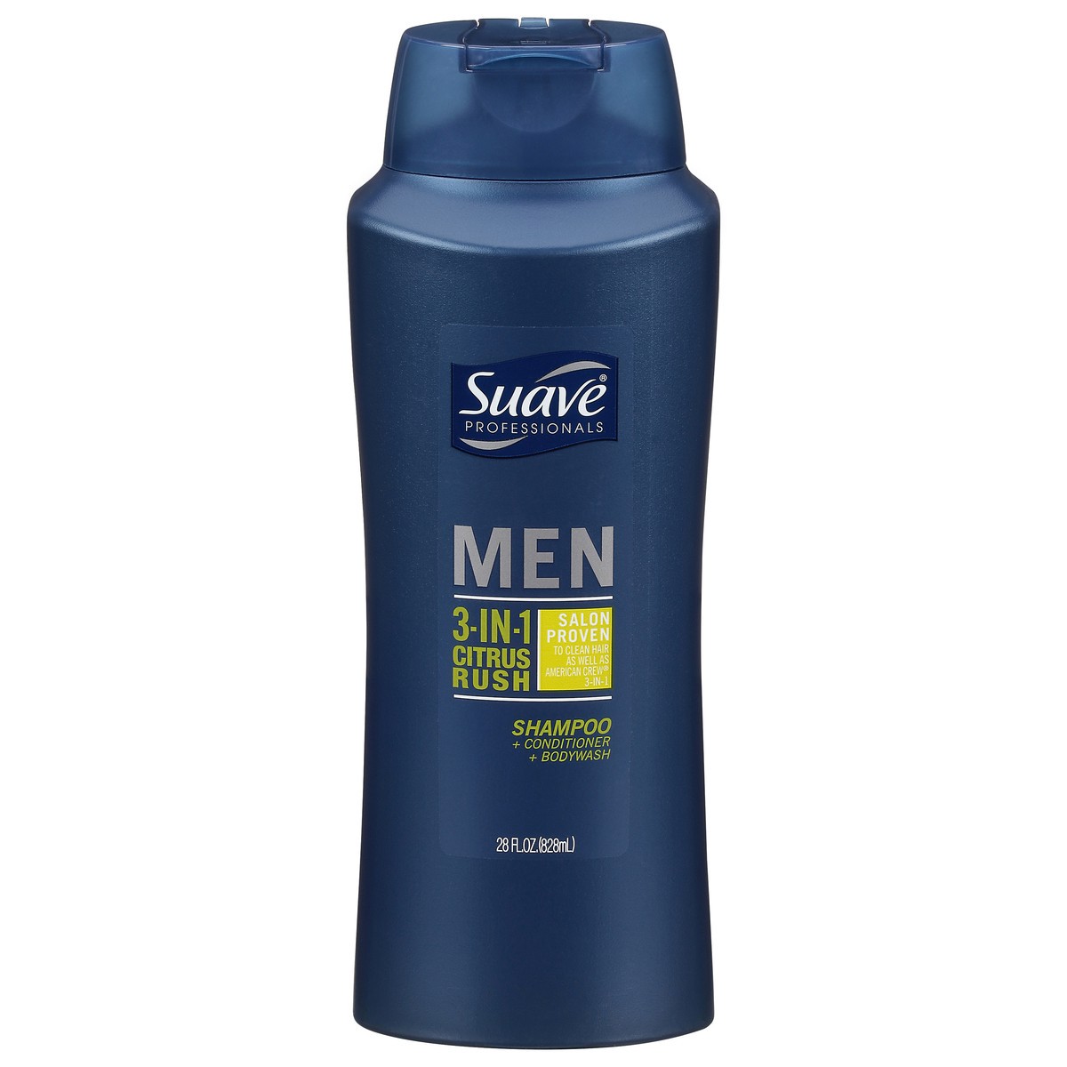 slide 1 of 3, Suave Professionals Mens 3-in-1 Citrus Rush Shampoo+Conditioner+Bodywash 28 fl oz, 28 fl oz