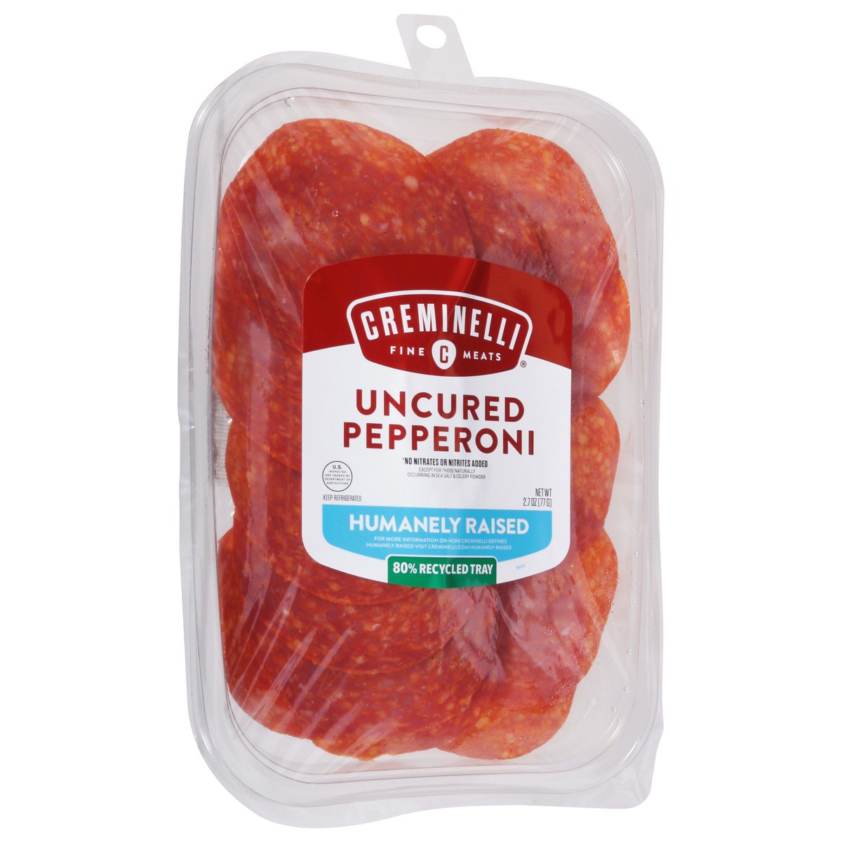 slide 5 of 9, Creminelli Fine Meats Uncured Pepperoni 2.7 oz, 2.7 oz