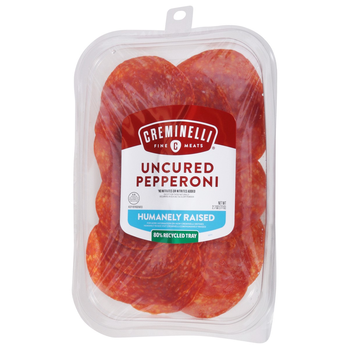slide 6 of 9, Creminelli Fine Meats Uncured Pepperoni 2.7 oz, 2.7 oz