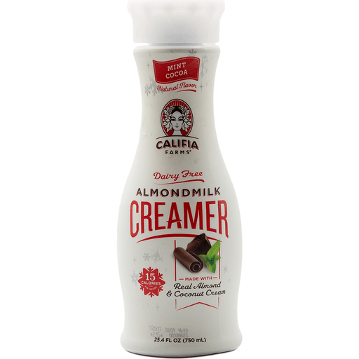 slide 3 of 3, Califia Farms Peppermint Mocha Almond Milk Coffee Creamer, 25.4 fl oz