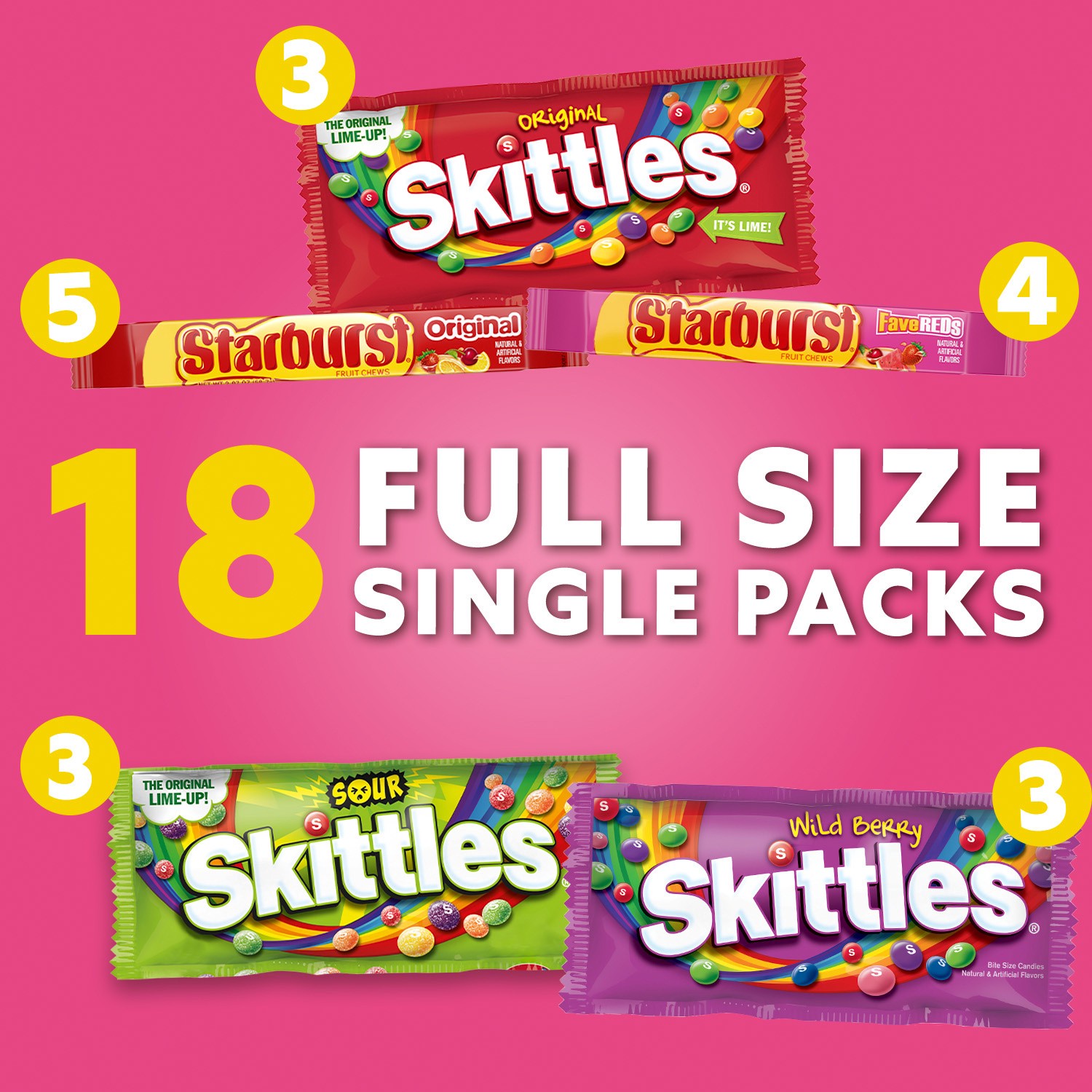 slide 7 of 8, Mixed Singles Multi-Pack Box 37.05 Ounce, 18 ct