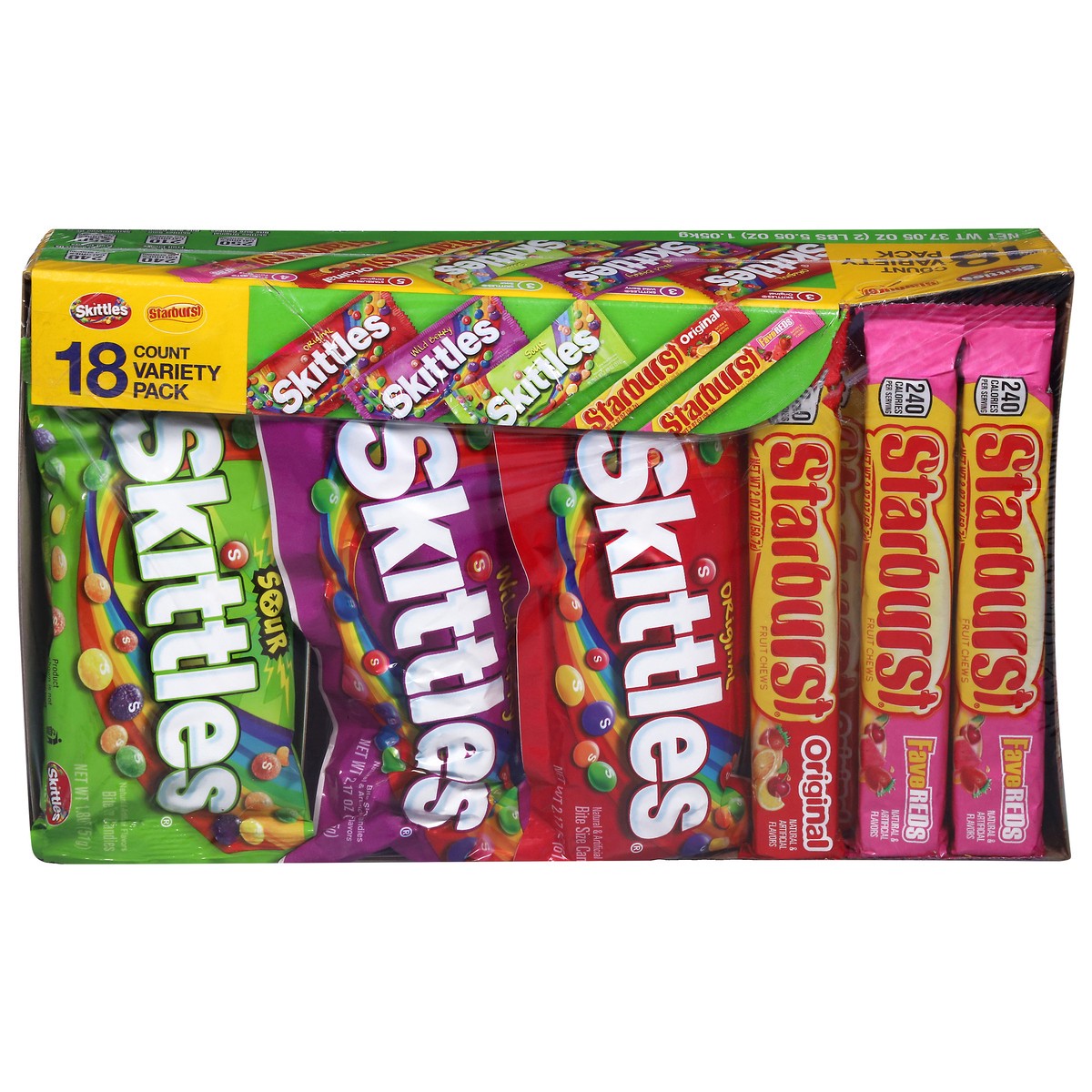 slide 1 of 8, Mixed Singles Multi-Pack Box 37.05 Ounce, 18 ct