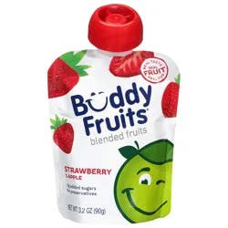 Buddy Fruits Strawberry & Apple Blended Fruits 3.2 oz