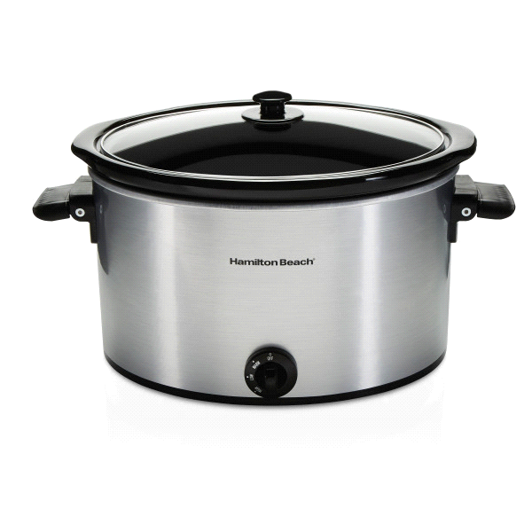 slide 8 of 9, Hamilton Beach Slow Cooker with Extra-Large Capacity, 10 qt