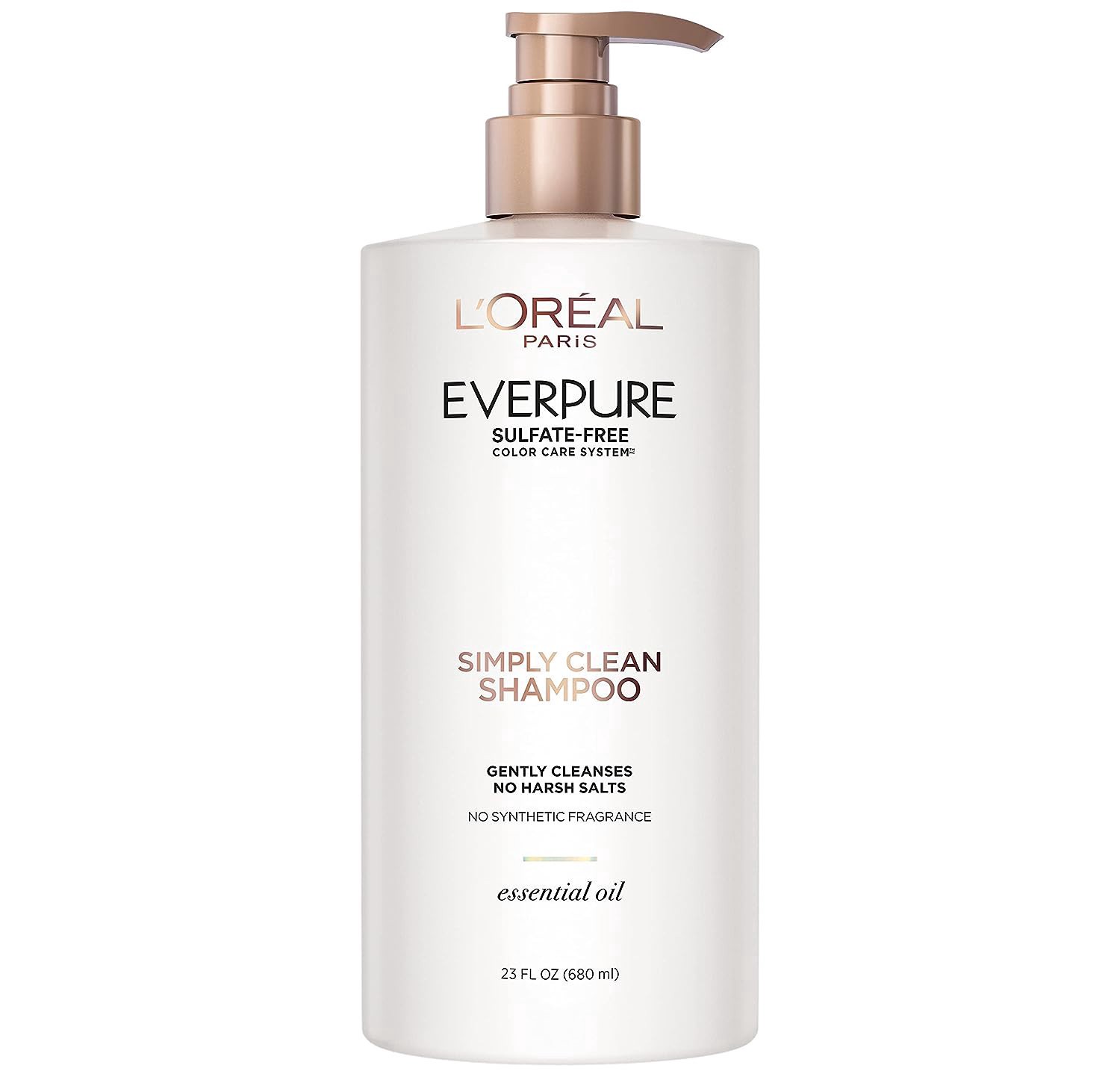 slide 1 of 1, L'OREAL EVER L'Oreal Paris Everpure Sulfate Free Simply Clean Shampoo, 23 Oz, 23 oz