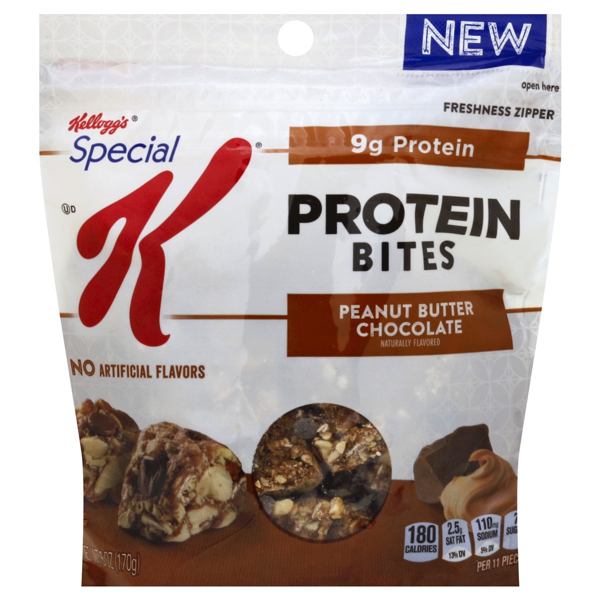 slide 4 of 8, Special K Protein Bites 6 oz, 6 oz