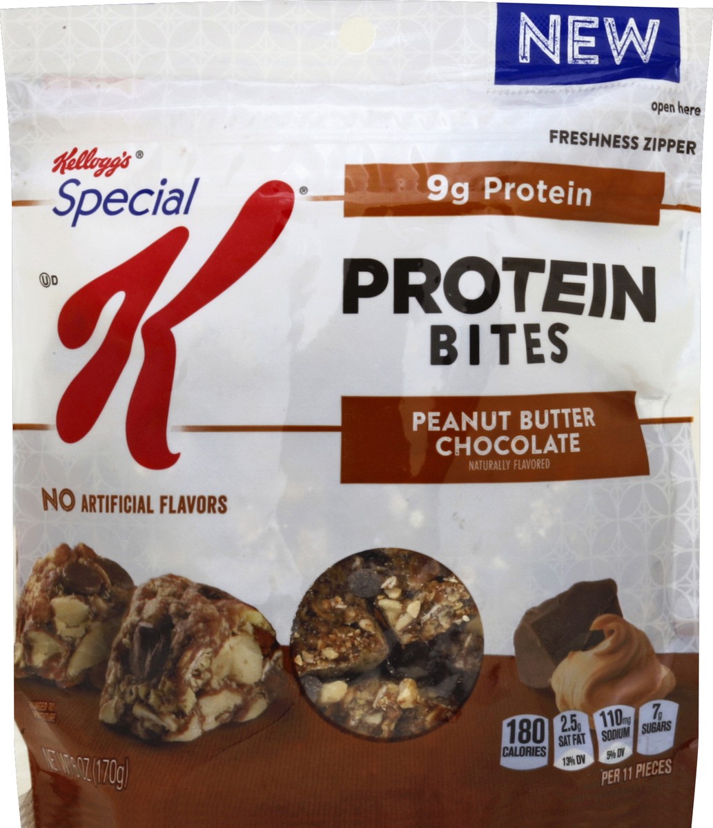 slide 1 of 8, Special K Protein Bites 6 oz, 6 oz