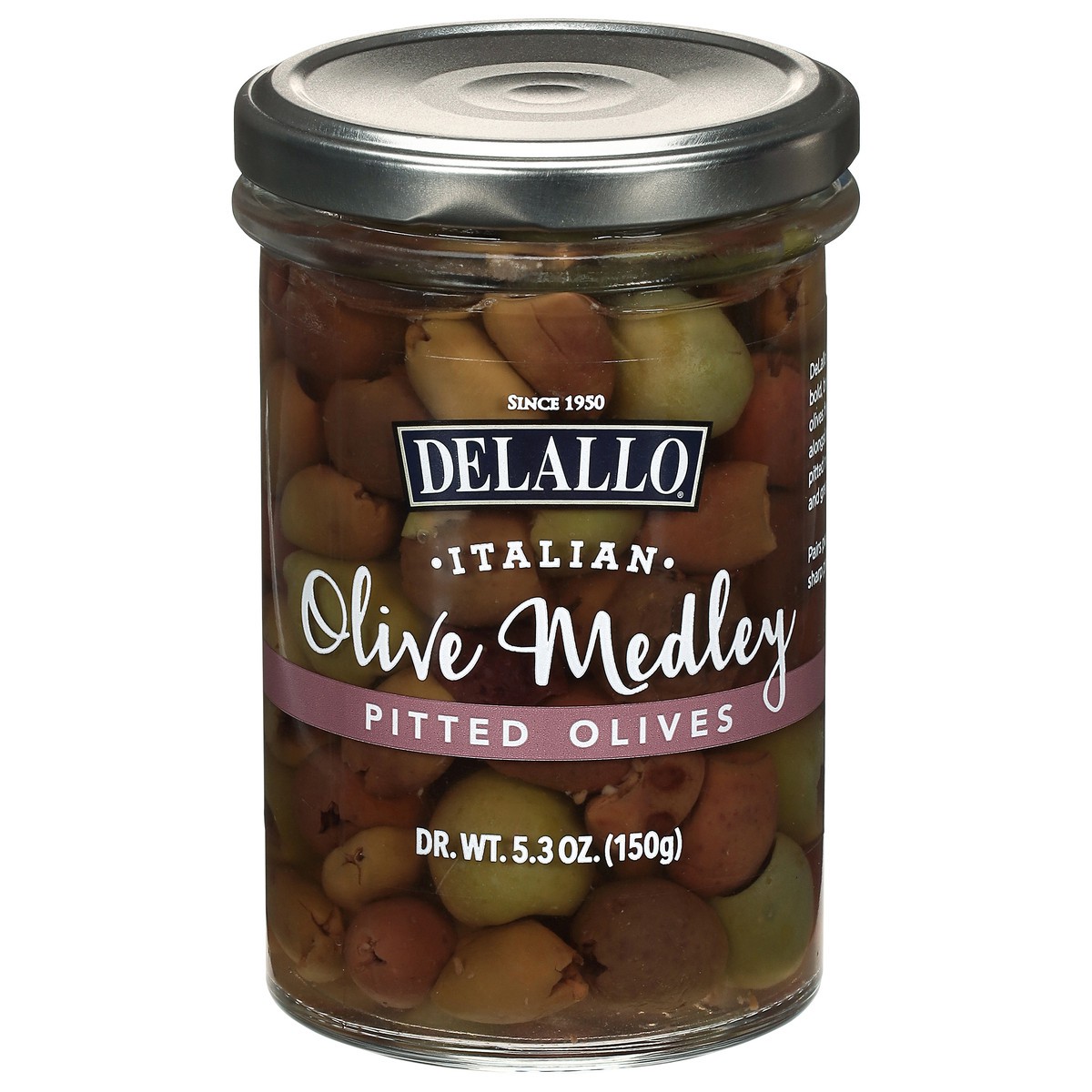 slide 4 of 4, DeLallo Pitted Italian Olive Medley 5.3 oz, 5.3 oz
