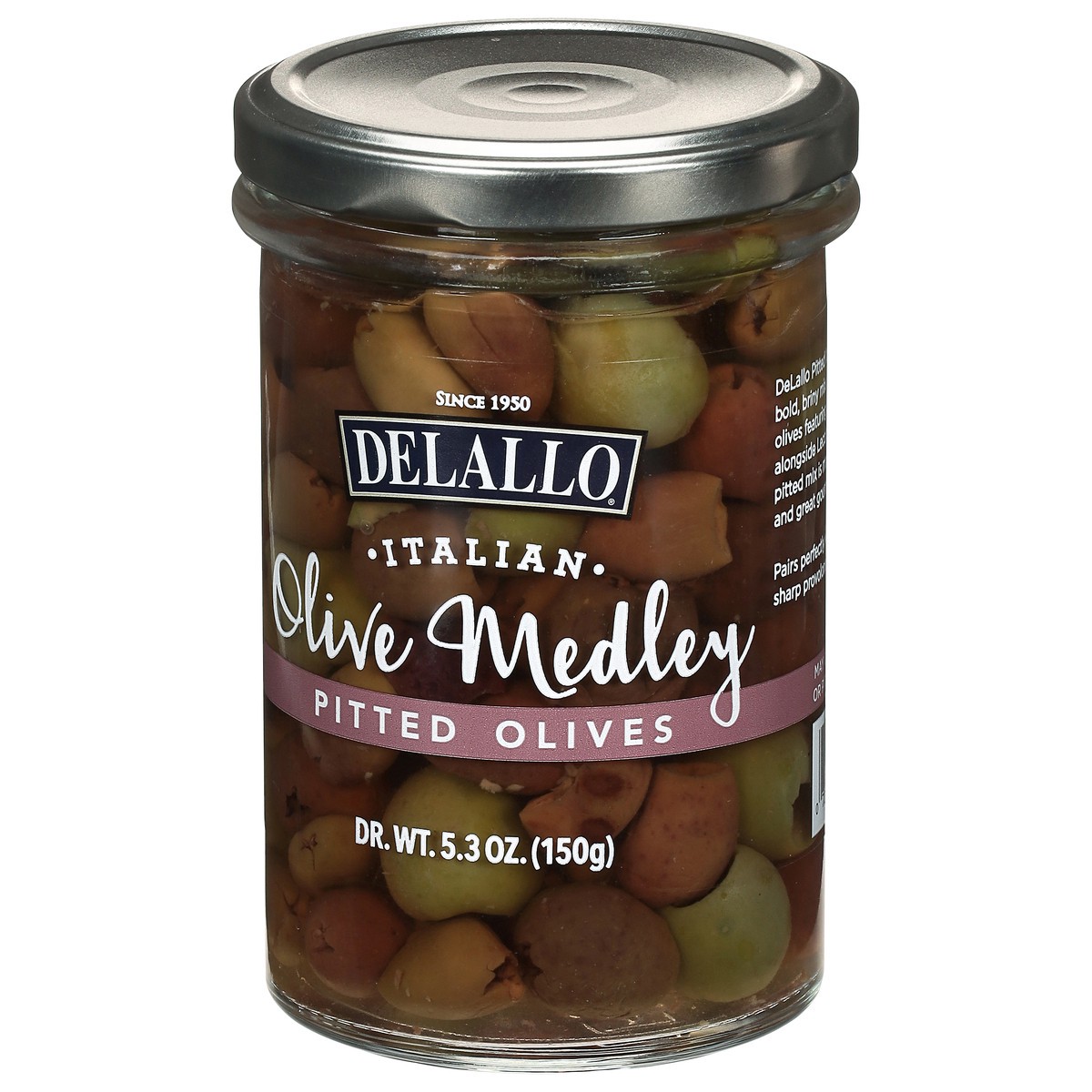slide 3 of 4, DeLallo Pitted Italian Olive Medley 5.3 oz, 5.3 oz