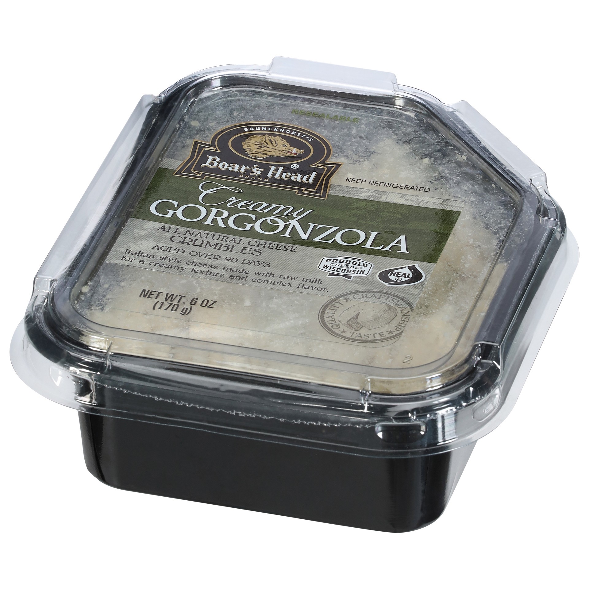 slide 6 of 8, Boar's Head Creamy Gorgonzola Cheese, 6 oz