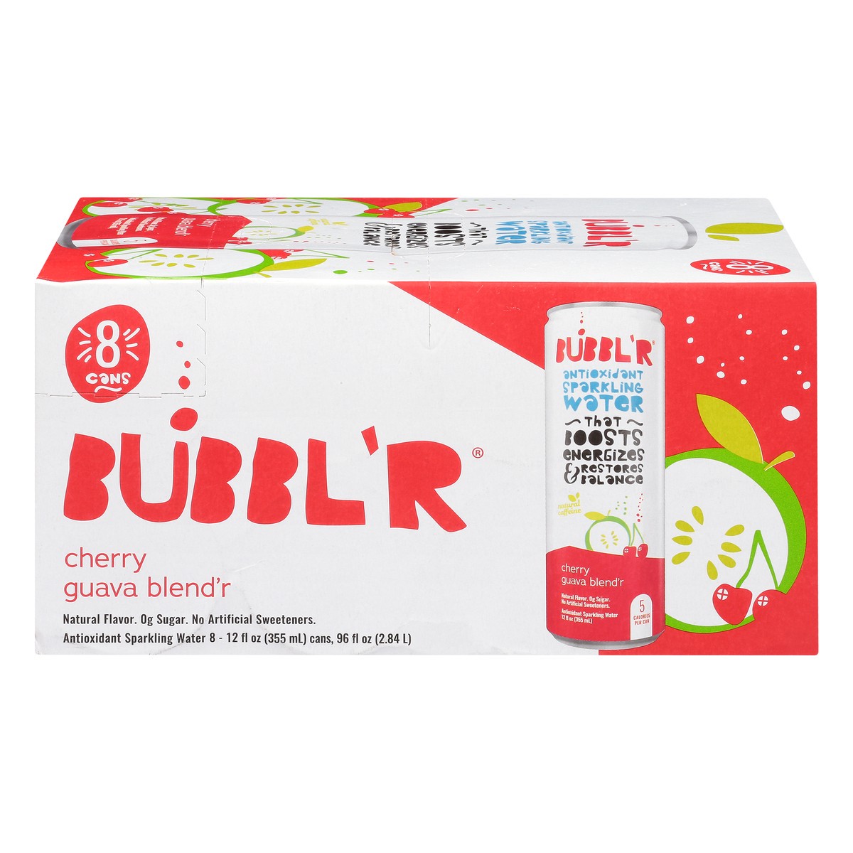 slide 1 of 13, Bubbl'R Cherry Guava Blend'R 8Pk, 12 oz