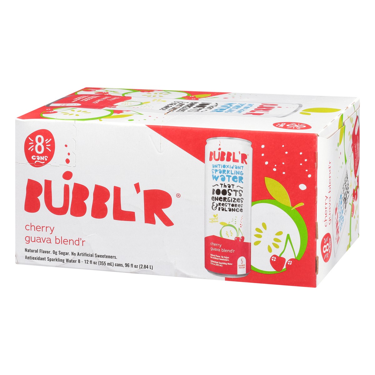 slide 10 of 13, Bubbl'R Cherry Guava Blend'R 8Pk, 12 oz