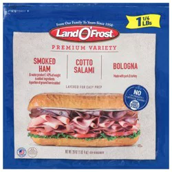 Land O' Frost Smoked Ham/Cotto Salami/Bologna 20 oz