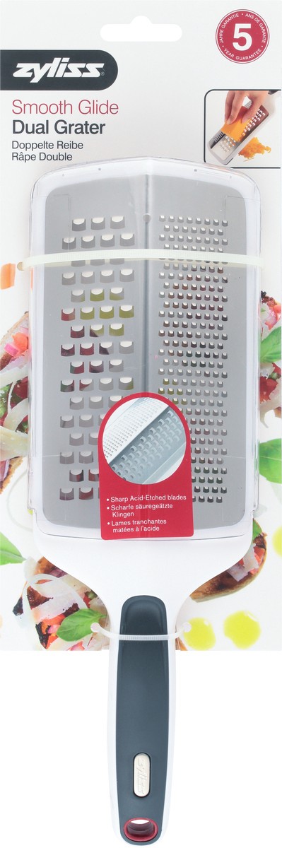 slide 11 of 11, Zyliss Smooth Glide Dual Grater 1 ea, 1 ct