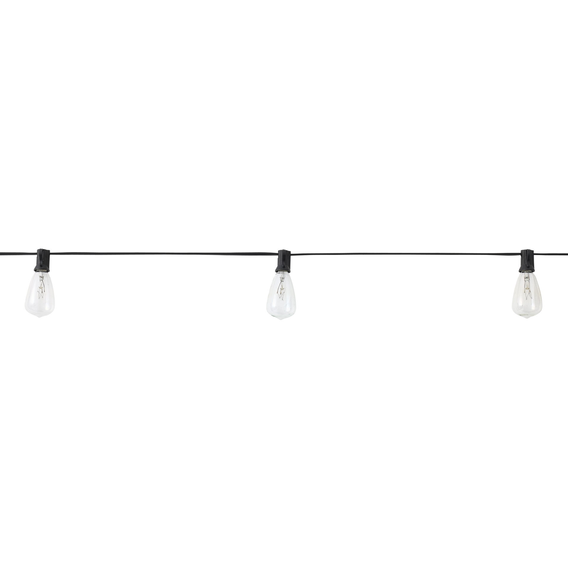 slide 4 of 4, 30ct. Clear Edison String Lights By Ashland, 30 ct