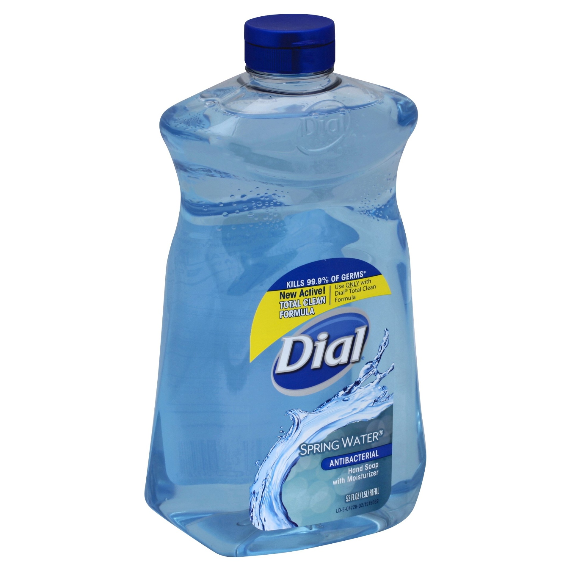 slide 1 of 1, Dial Spring Water Antibacterial Soap Refill, 32 oz