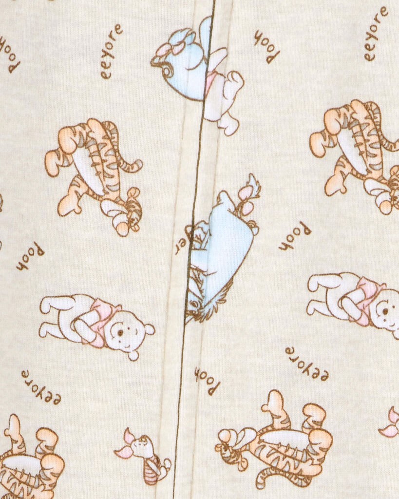 slide 2 of 2, Carter's Baby Bear Print Ribbed 1-Piece Pajamas Multi 12M, 1 ct