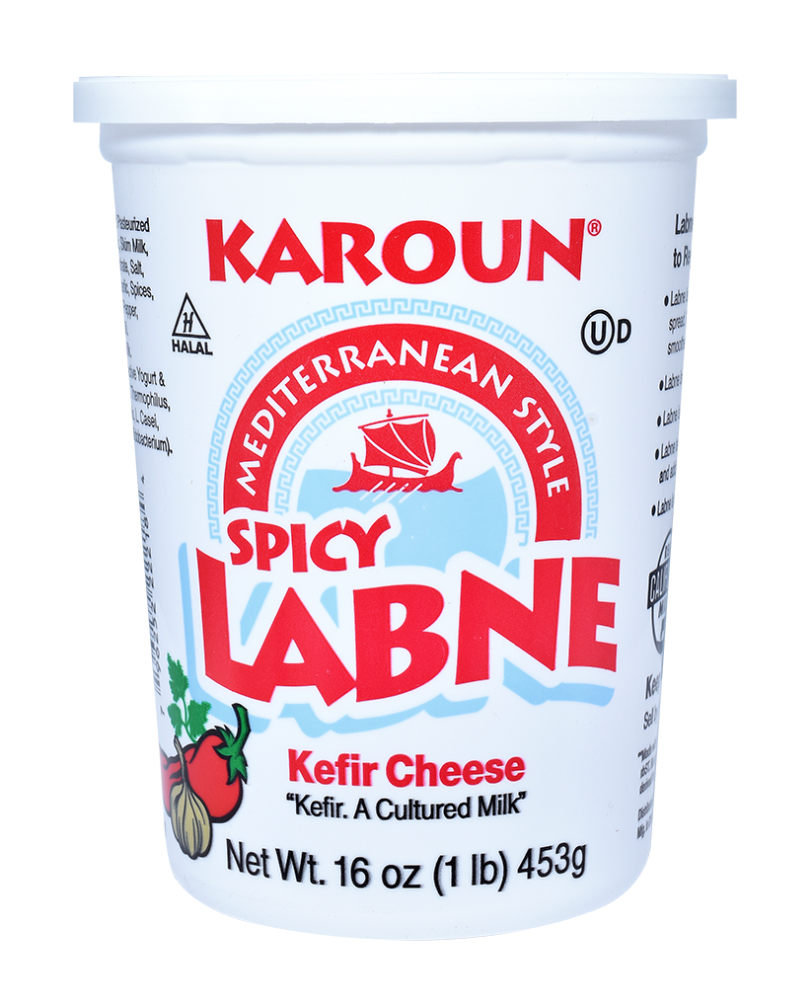 slide 1 of 1, Karoun Mediterranean Spicy Labne Kefir Cheese, 16 oz