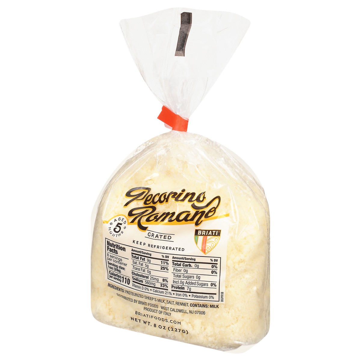 slide 3 of 12, Briati Pecorino Romano Cheese 8 oz, 8 oz