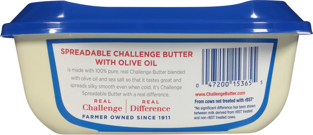 slide 5 of 9, Challenge Spreadable Sea Salted Butter with Olive Oil 6.5 oz, 6.5 oz