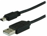 slide 1 of 1, GE USB 2.0-to-Mini Device Cable - Black, 6 ft