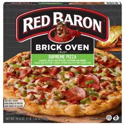 Red Baron Supreme Brick Oven Crust Frozen Pizza