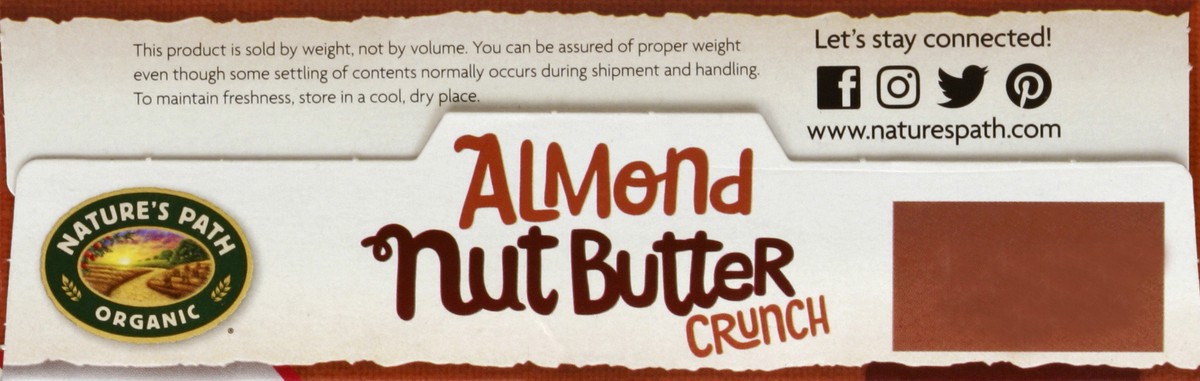 slide 2 of 4, Nature's Path Organic Almond Peanut Butter Crunch Cereal, 10 oz