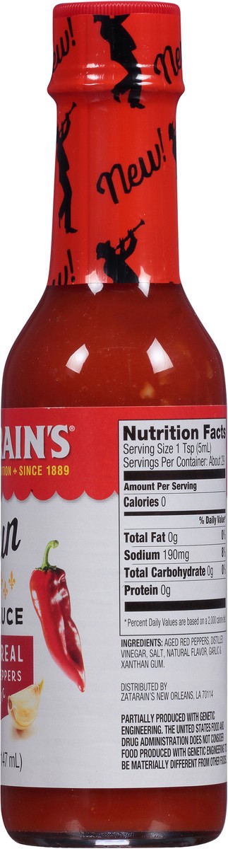 slide 7 of 7, Zatarain's Hot Sauce - Cajun, 5 fl oz