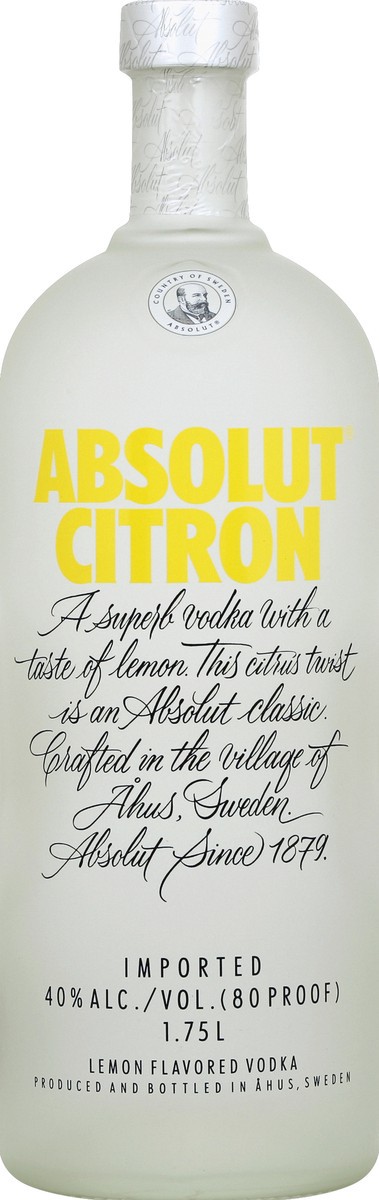 slide 1 of 1, Absolut Vodka 1.75 lt, 1.75 liter